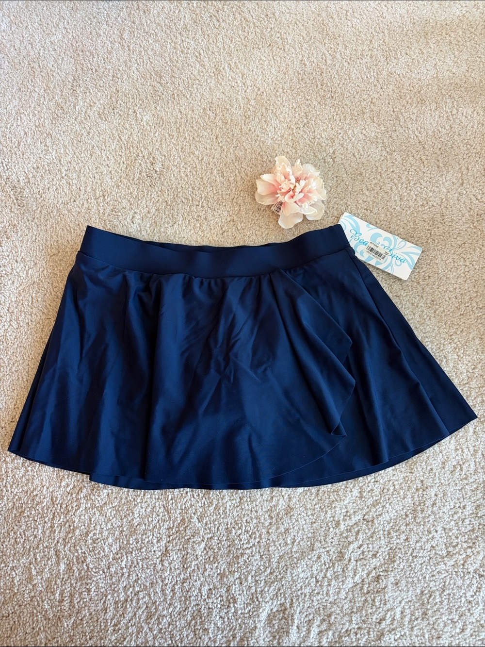 Women's Navy swim Skirt, 8, NWT